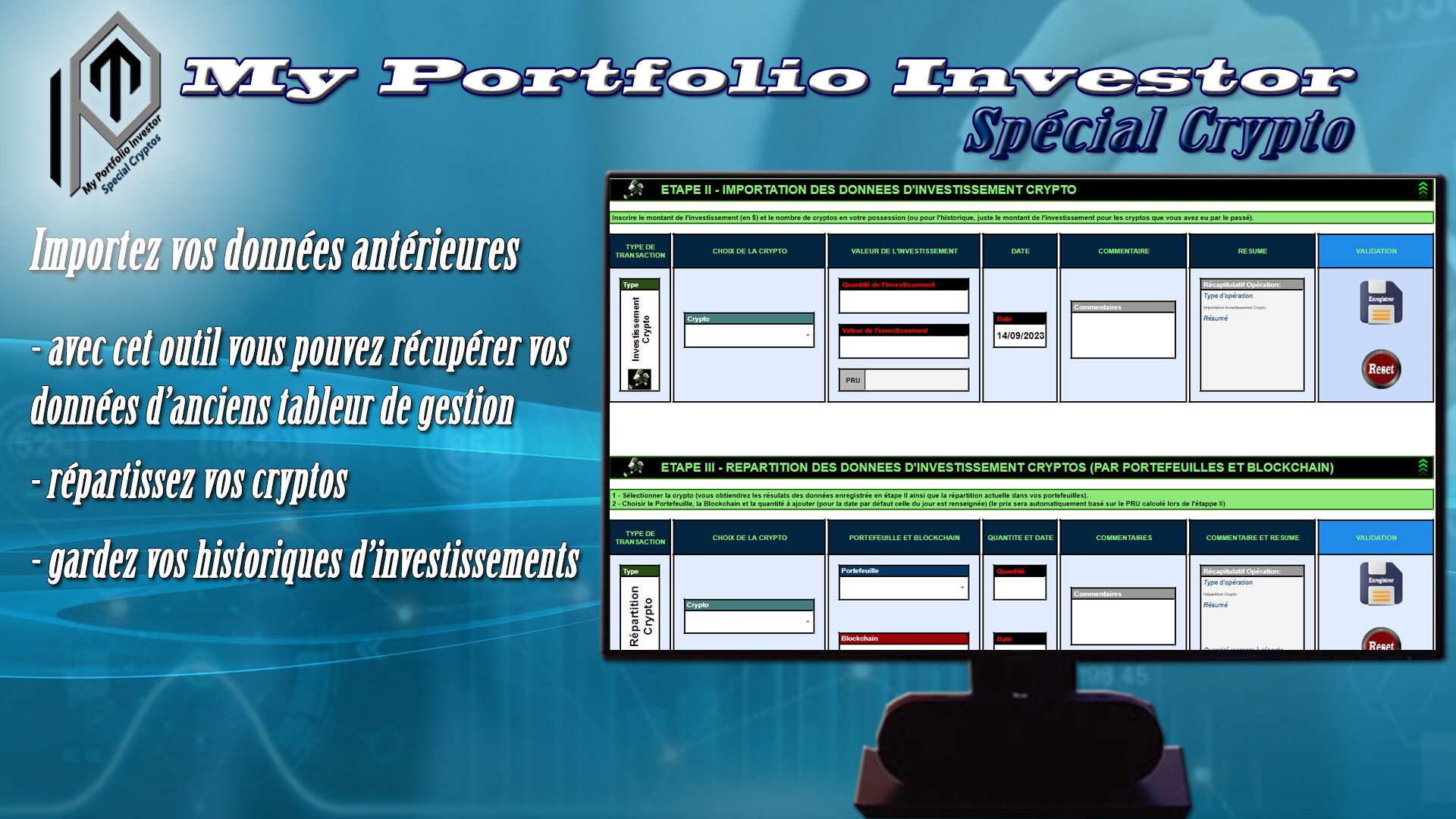 MPI CRYPTO - Your Tool to Track All Your Crypto Investments - Etsy