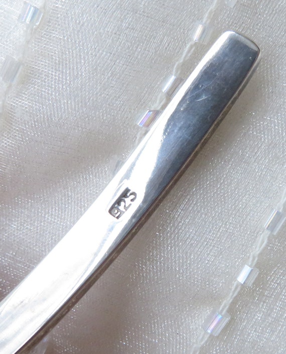 Solid Sterling Silver Torque collar necklace - co… - image 7