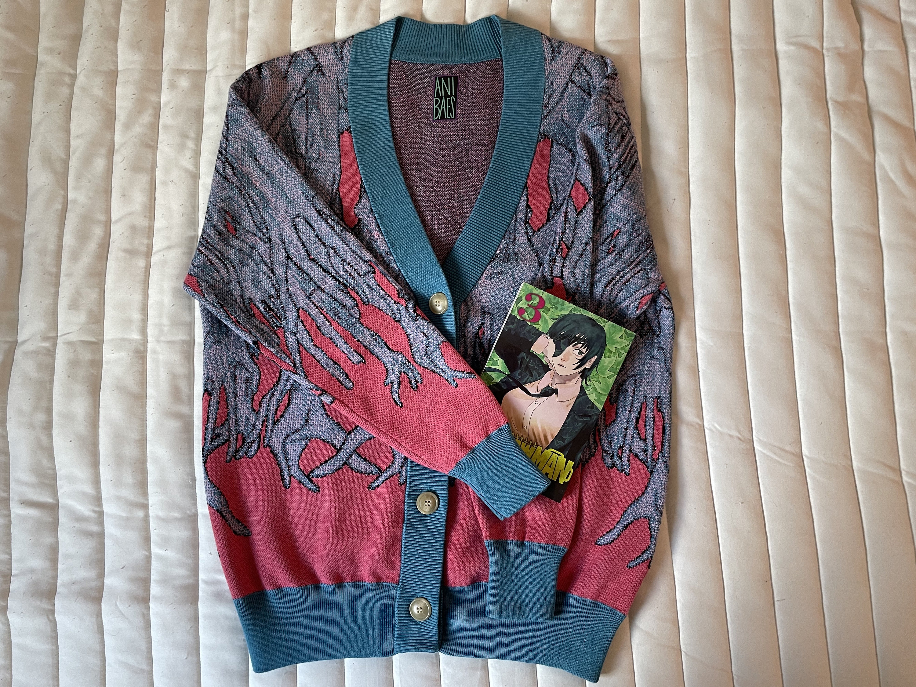 Himeno Cardigan, Anime Merch, Manga Merch, Chainsawman, Anime 