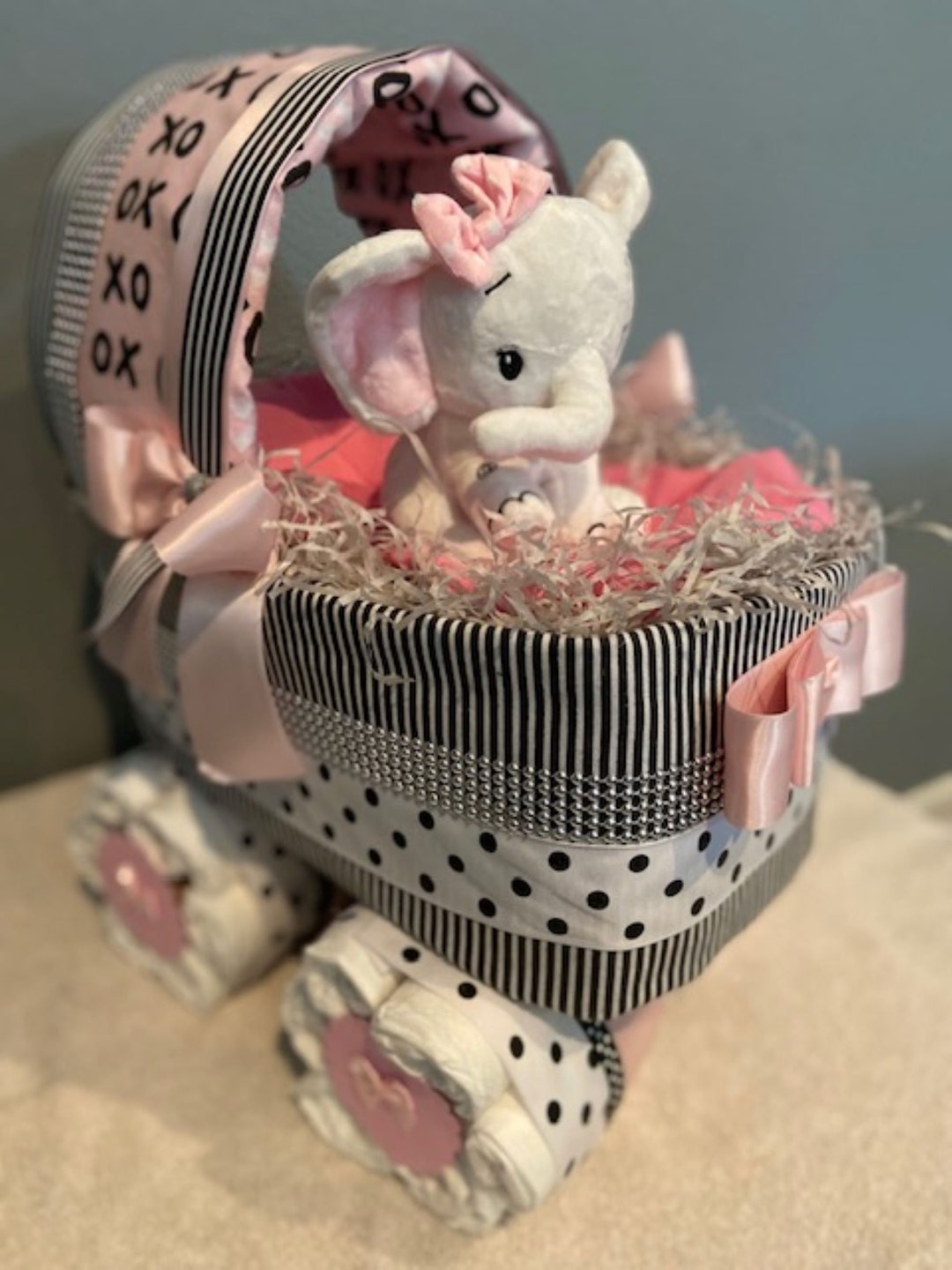 Diaper Baby Carriage Etsy