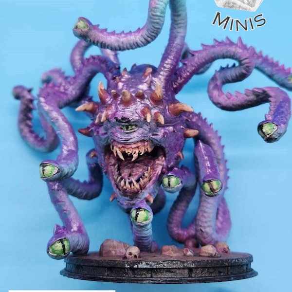 Ralakor, Lord of the Beholders | Stormborn Collectibles | 3D Printed Minis | Tough Resin | TTRPG | DnD Minis | Pathfinder