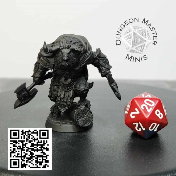 Talodem, Giant Slayer | Cripta Studios | 3D Printed Minis | Tough Resin | TTRPG | DnD Minis | Pathfinder | Dungeons and Dragons