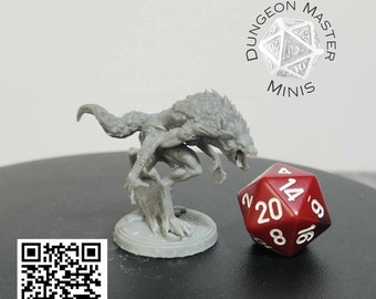 Skinwalker Alpha | Mammoth Factory | 3D Printed Minis | Tough Resin | TTRPG | DnD Minis | Pathfinder | Dungeons and Dragons