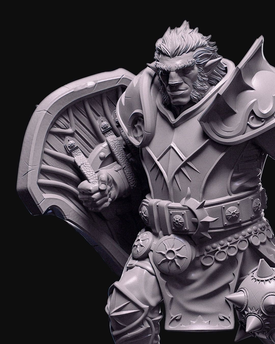Ooloven Firbolg Paladin 3D Printed Miniature Etsy Ooloven Firbolg Paladin 3D Printed Miniature Etsy