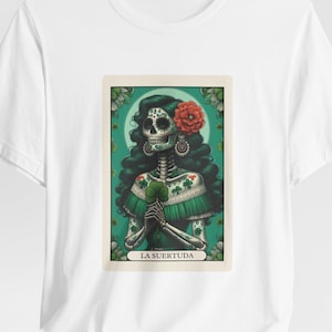 Camiseta unisex La Suerte: camiseta de La Lotería, camiseta de la carta de la Lotería, camiseta del día de San Patricio