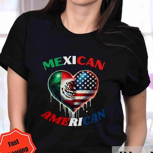 Mexican American Pride Tee: Heritage Celebration Shirt