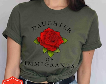 Maglietta "Fiera figlia di immigrati"