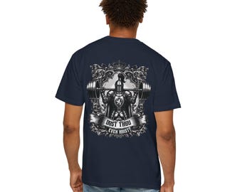 ¿Acaso levantas la camiseta del gimnasio?: Divertida camiseta medieval para entrenar