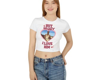 Rauw Alejandro Daddy Shirt, Raul Alejandro women's Baby tee, But daddy I love him unisex tee, Custom Rauw alejandro shirt