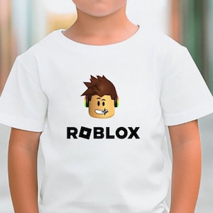 ADEN OoF! Roblox Shirt Statement TShirt Gamers Girls Tee Shirts Boys T-Shirt  Kids Adult Size (Black)