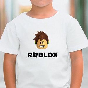 2-12 years old and Teen size Muscle Tee trends fashion Shirt Unisex Graphic  Tees Roblox