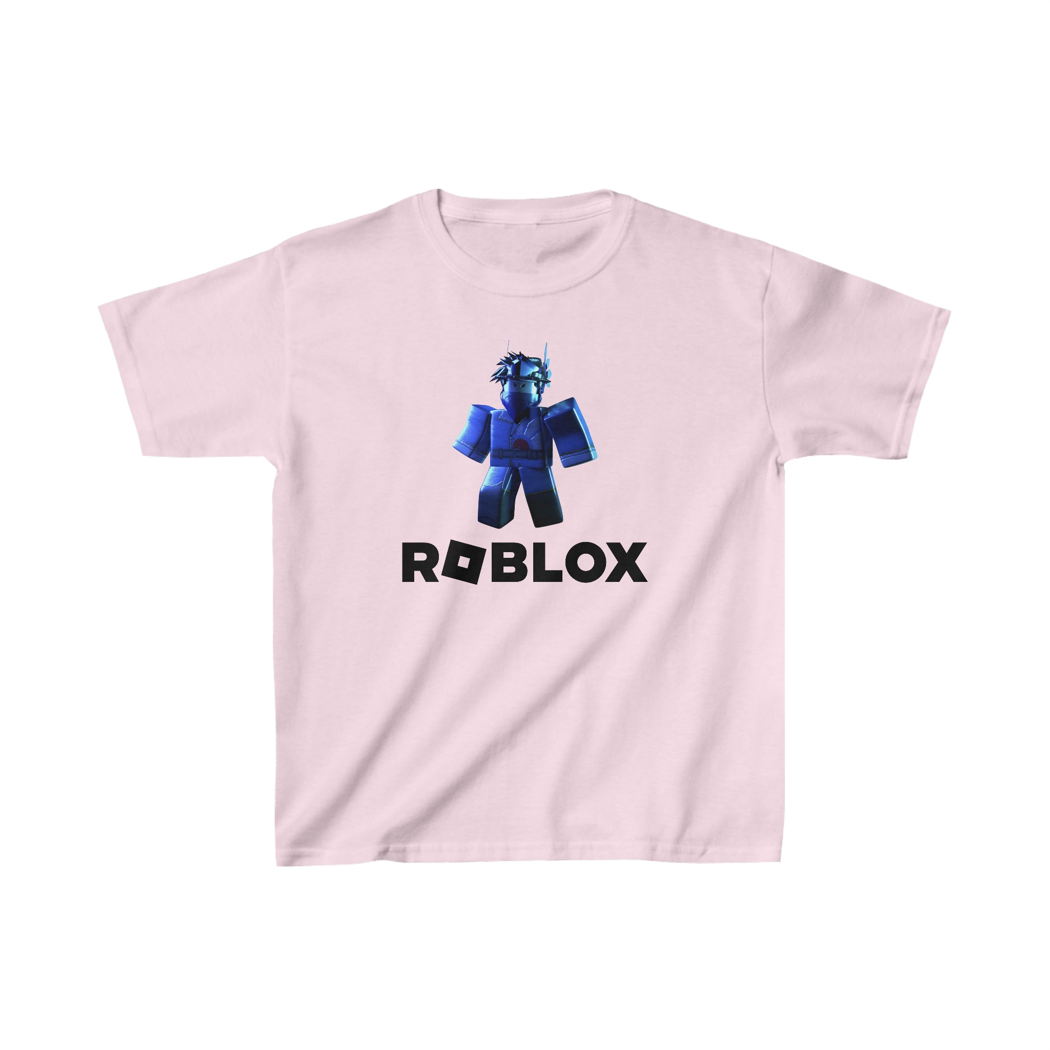 Roblox Face 4 Boy Character T-Shirt, Children Costume Shirts, Kids Outfit ~