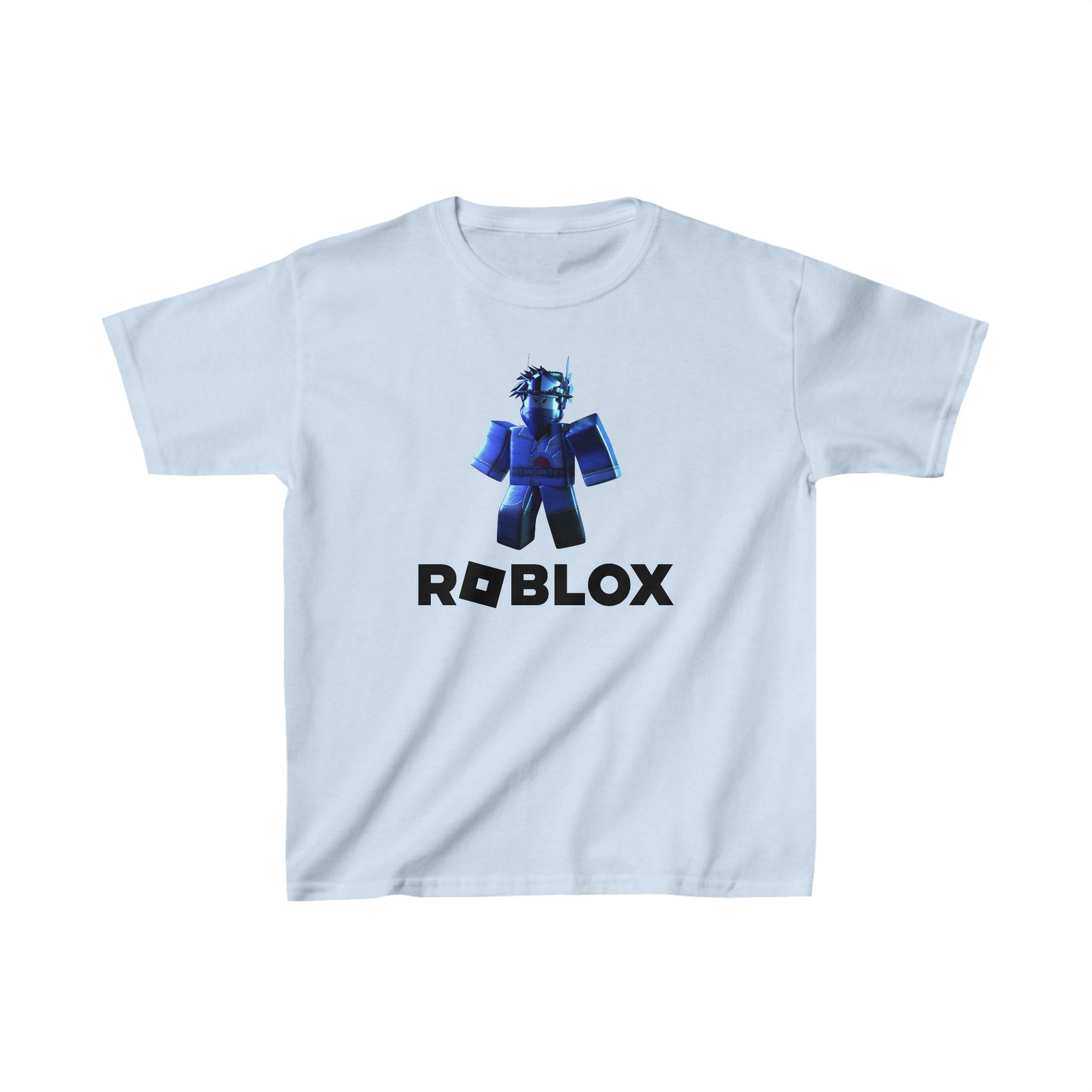 Roblox T-shirt Kids Unisex Tee Roblox Character Gaming T-shirt 