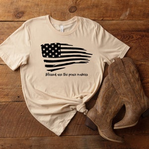 Beati i creatori di pace Svg, Word Svg, ems SVG, spedizione SVG, ispiratore SVG, file di parole positive, bandiera SVG, American SVG