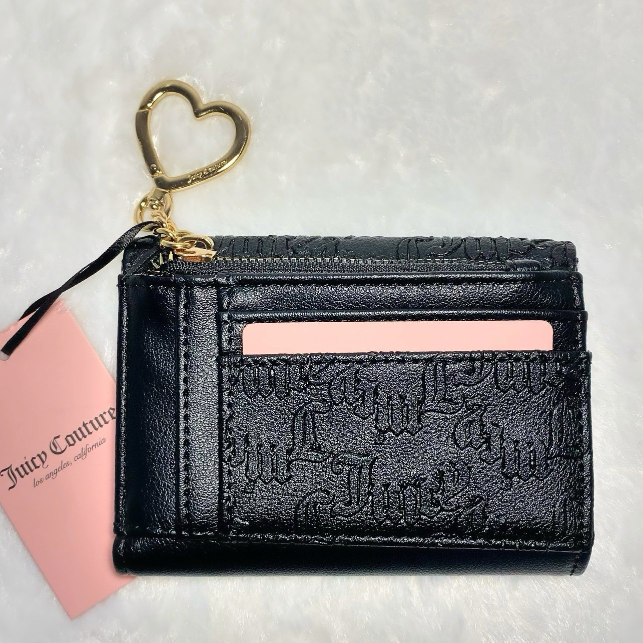 Juicy couture 3 backpack purses and 3 wallets 2 black and 1 multi colored Juicy Couture Mini Backpack and Wallet | Mercari main image 4