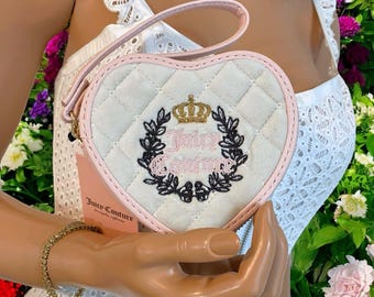 削除あり　JUICY COUTURE ハートチャーム　パールバッグ This item is unavailable - Etsy