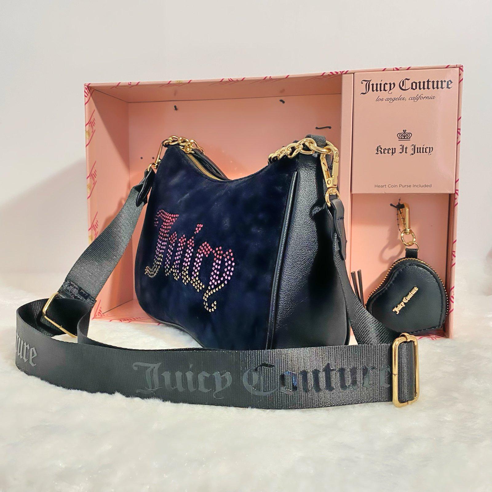 Juicy Couture Mint Backpack w/ Heart Coin Pouch, Exclusive- NWT JUICY COUTURE dusty blush embossed mini backpack &... | Depop main image 2