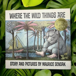 Vintage Where The Wild Things Are by Maurice Sendak Vintage 1974 Hard Cover 2nd Edition Children&#39;s Book