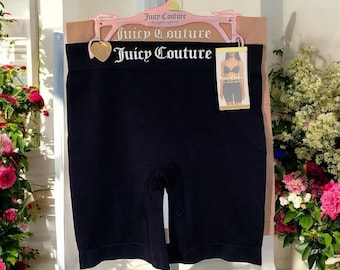 Juicy Couture Seamless Shaping Slimming Shorts Set Black and Beige NWT Sizes M, L