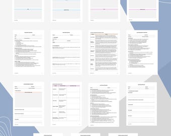 Law Student Planner Bundle: Case Briefs, Case Notes, Essay & Dissertation Planners