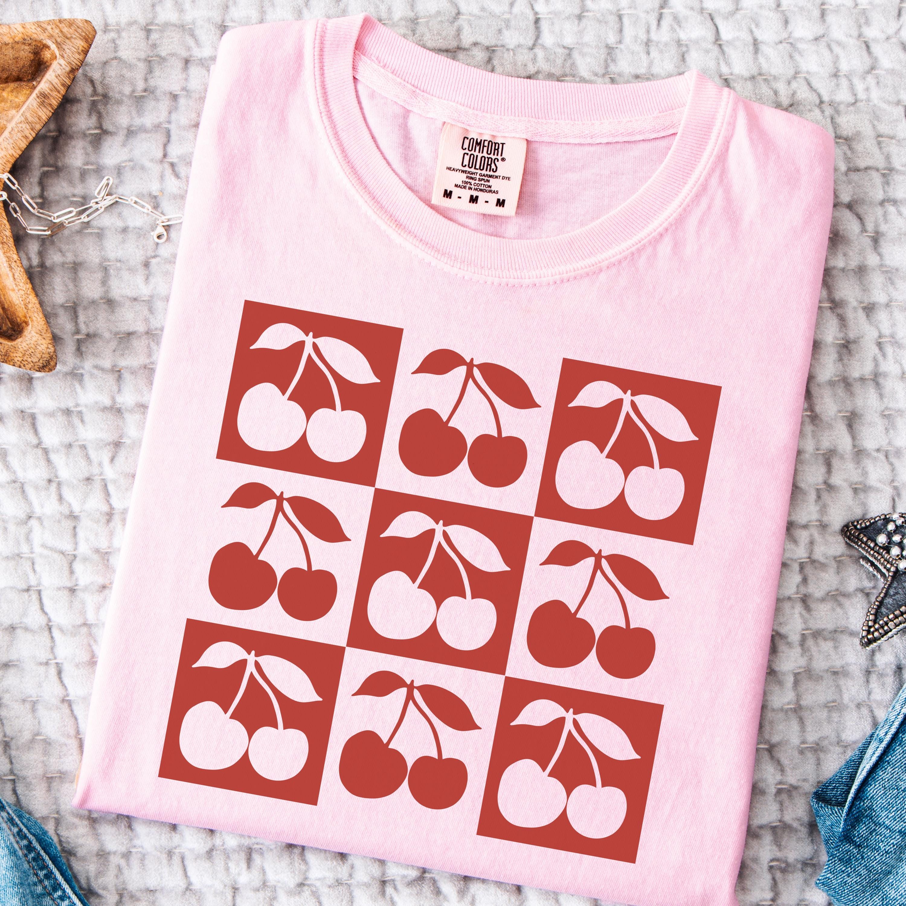 Cherries T Shirt - Etsy