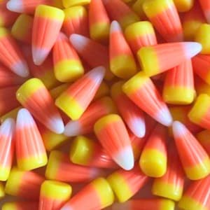 6 pcs Halloween Candy Corn Cabochon, Miniature Resin Candy Corn, Halloween Charms, Miniature food, Faux Food Party Decor