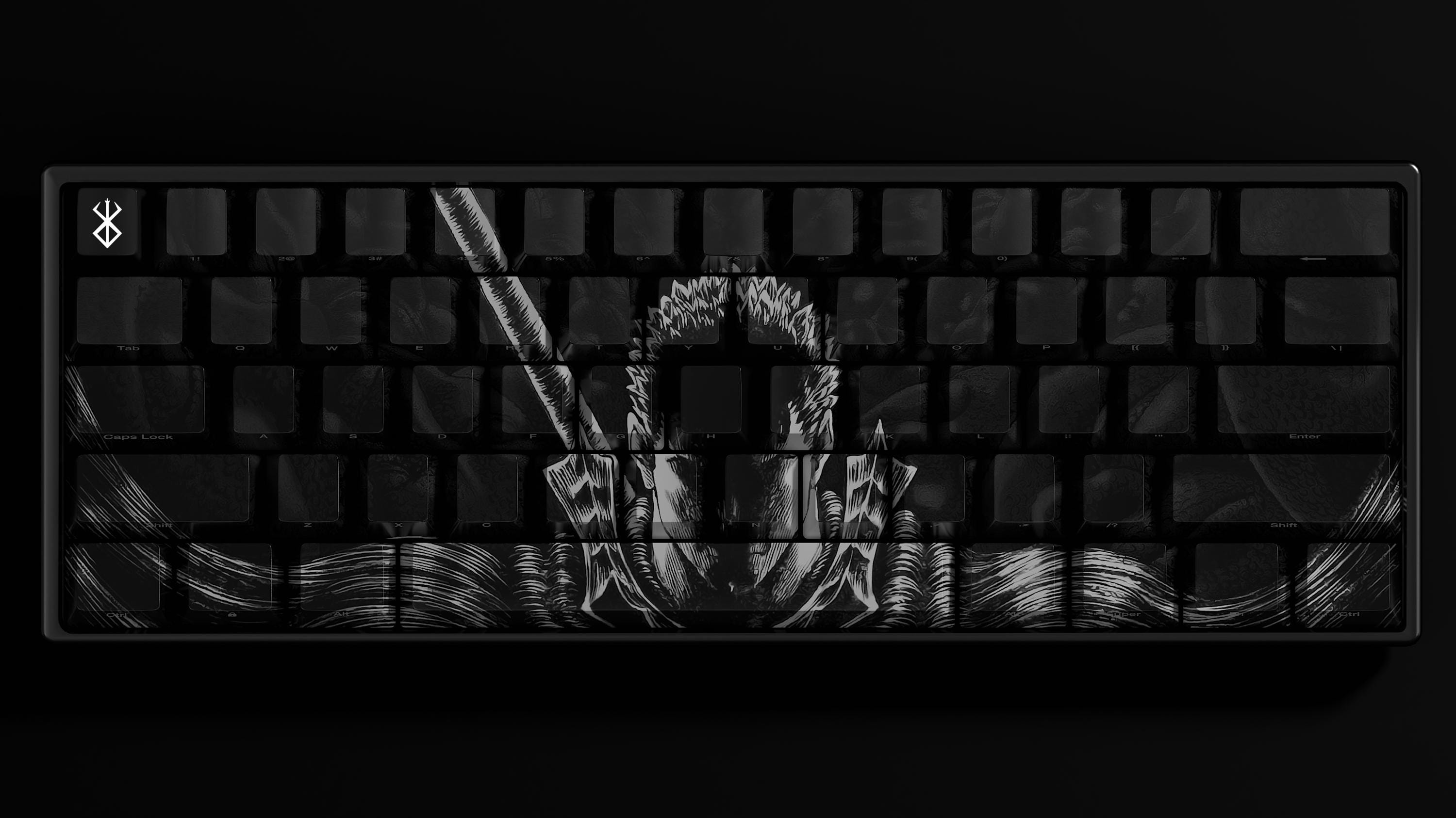 Berserk Guts Keycaps – PBT Cherry Profile, Dye Sub 104 Keys - Etsy