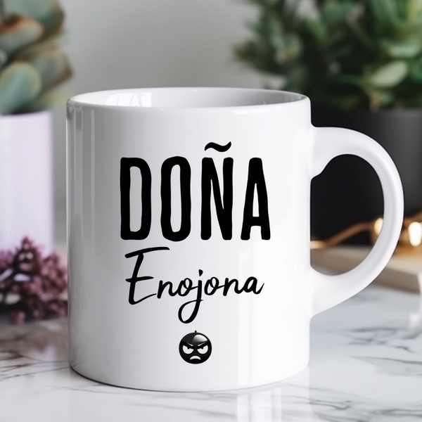 Taza Graciosa Regalo Para Pareja Novia Esposa Doña Enojona Perfecto Para Intercambio