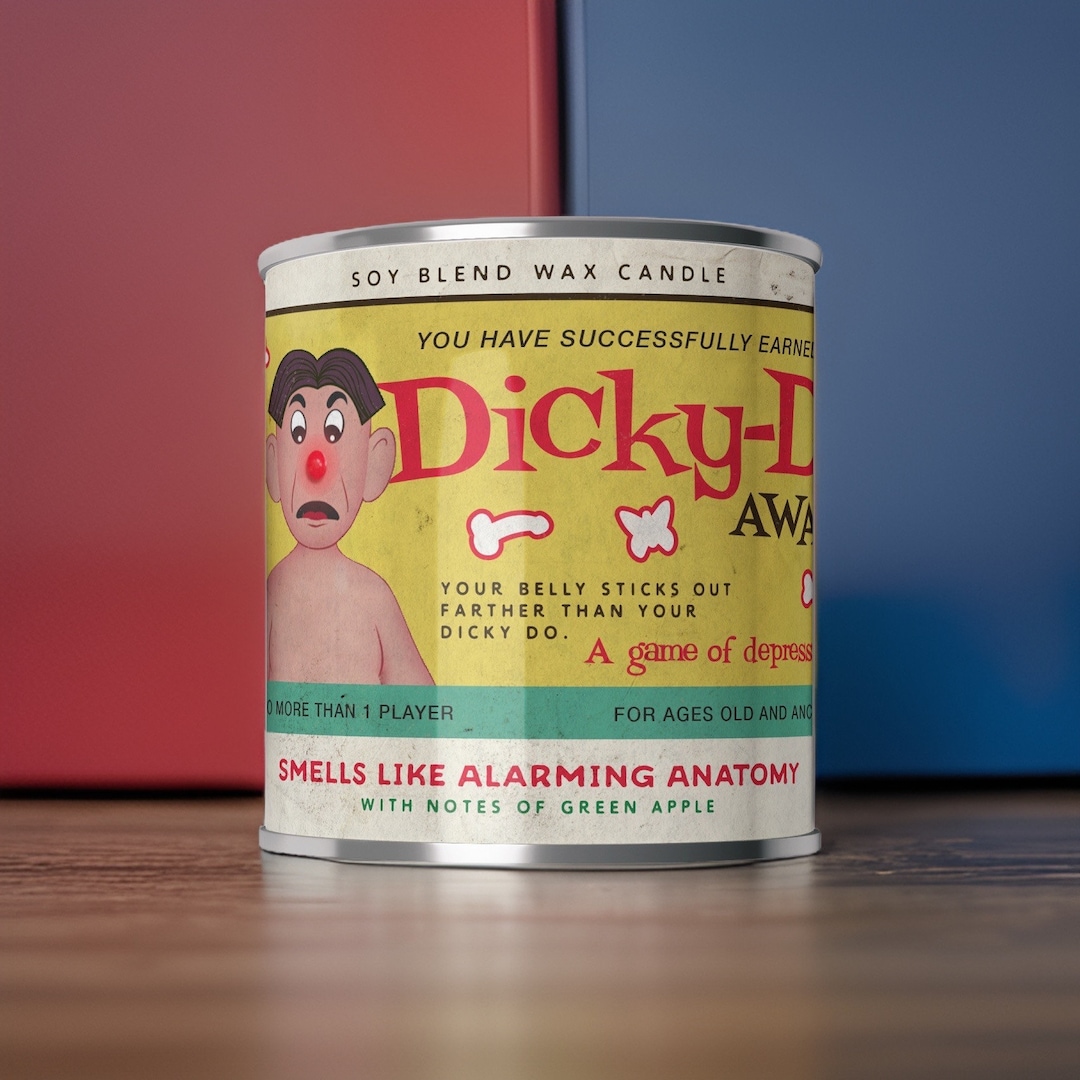 Dicky-do Award Candle | Best Scented Candle | Soy Wax | Wood Wick ...