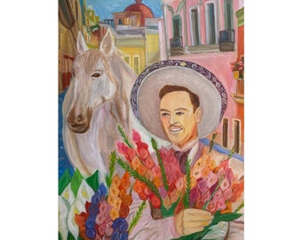 Poster Art Painting Colorful - Serenata