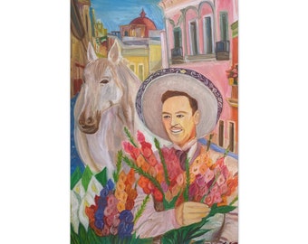 Art Canvas - Colorful Scenery Mexican