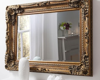 ★COURONNE★ Reve l Mirror_RCAEX25151GDX Amazon.com: Keonjinn Crystal LED Bathroom Mirror 48” x 30