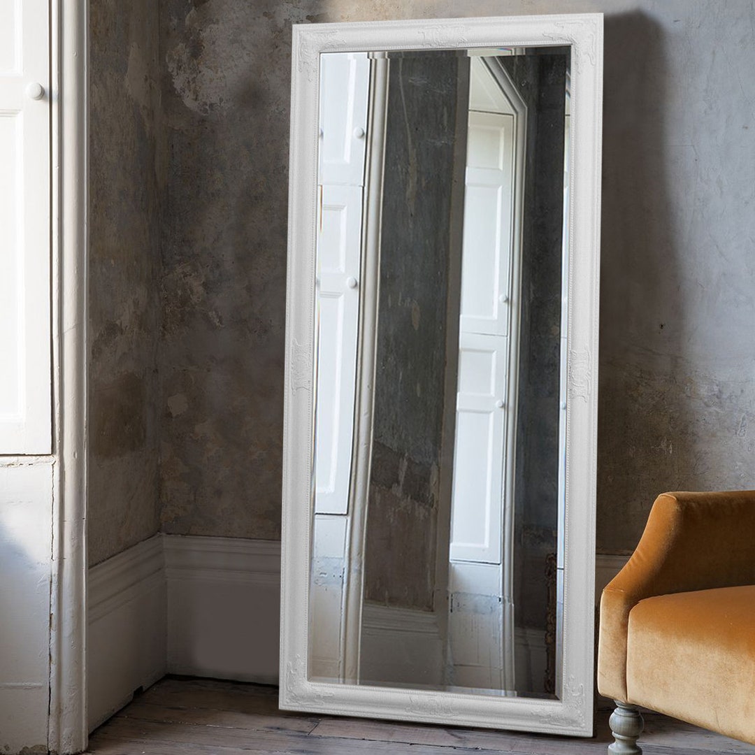 Marco Ornate Full Length Floor Leaner Wall Mirror 160cm X 74cm Etsy UK