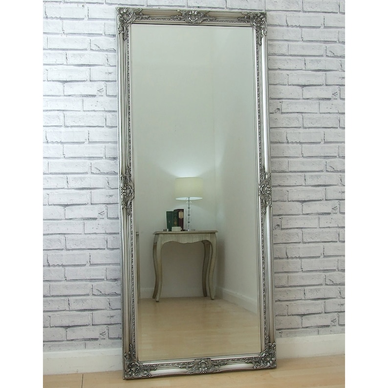 Eton Leaner Mirror Antique 158cm X 68cm Etsy UK