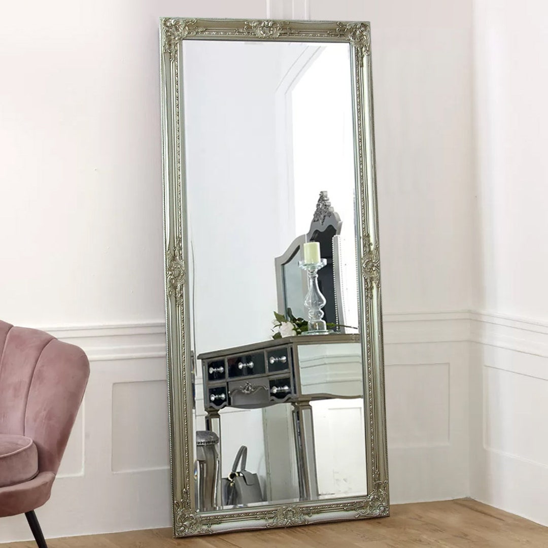 Eton Leaner Mirror Antique 158cm X 68cm Etsy UK
