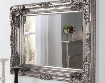 ★COURONNE★ Reve l Mirror_RCAEX25151GDX Amazon.com: Keonjinn Crystal LED Bathroom Mirror 48” x 30