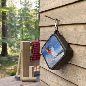 Rugged Trailblazer Bluetooth Speaker Box - Rechargeable, Waterproof, Adventure-Ready, Portable and Unique.