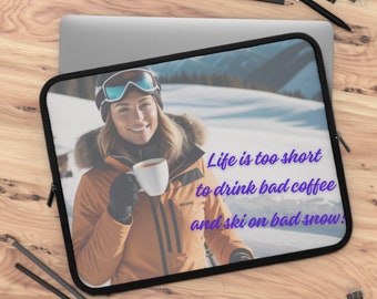 Customizable Laptop Sleeve: Water-Resistant Neoprene Tech Cover for Personal Computers