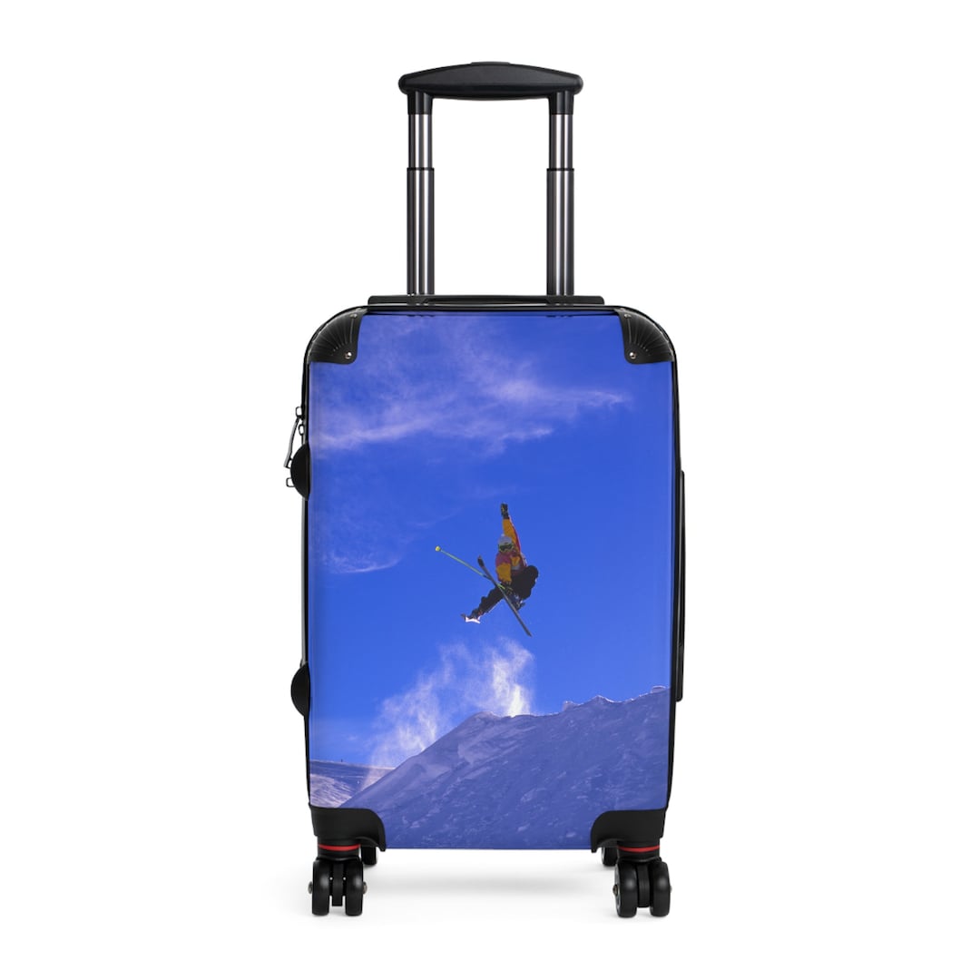 Vintageinspired Suitcase, Ski Suitcase, Ski Bags, Travel Luggage