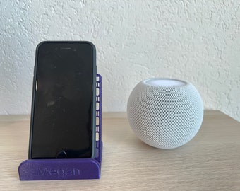 Customizable cell phone holder