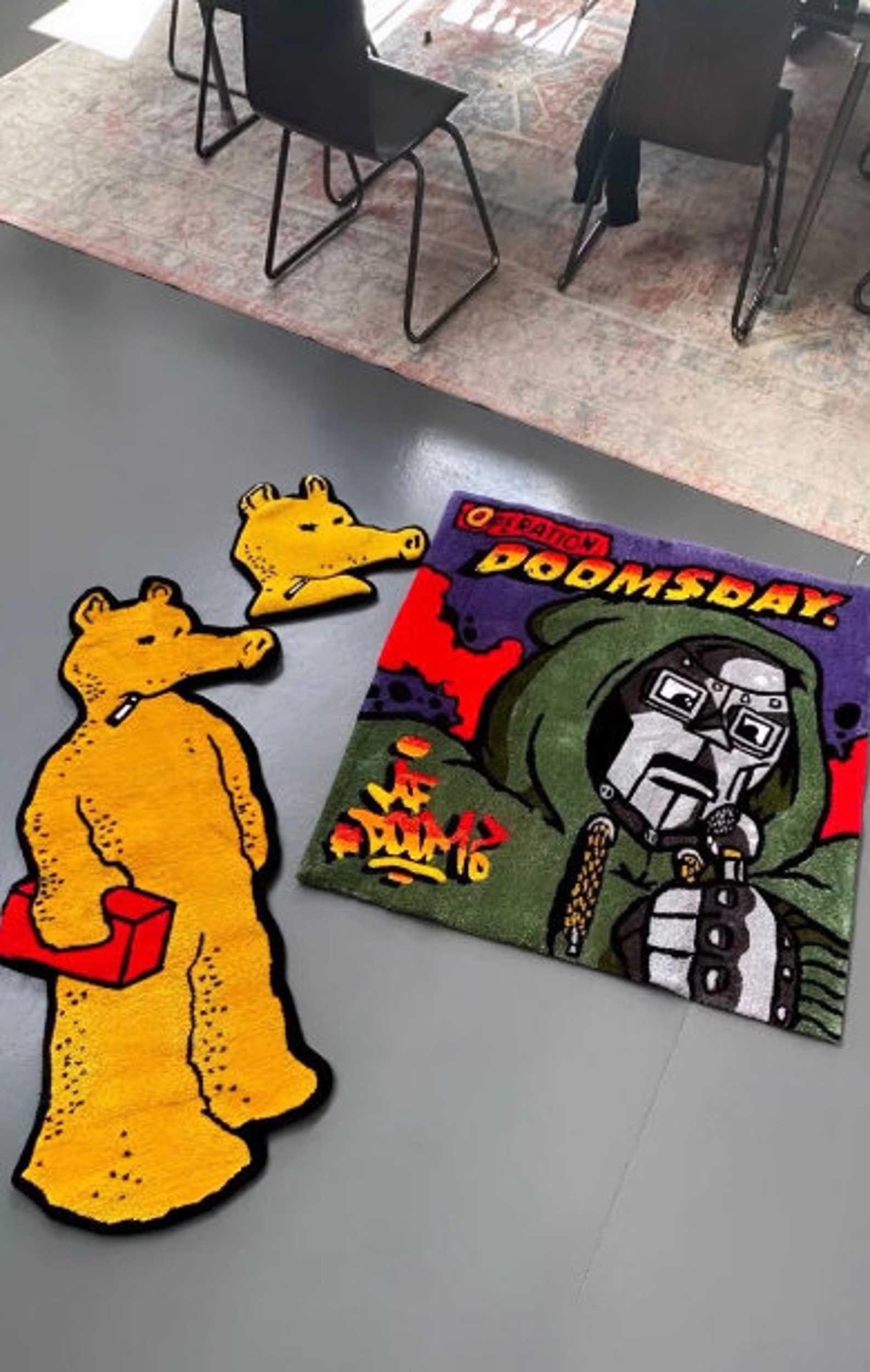 Quasimoto Inspired Rug | Cartoon Rug | Music Rug - Etsy