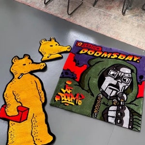 Quasimoto Inspired Rug | Cartoon Rug | Music Rug - Etsy