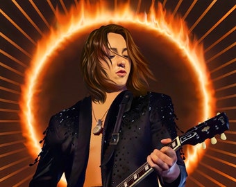 Jake Kiszka &quot;The Falling Sky&quot; Print