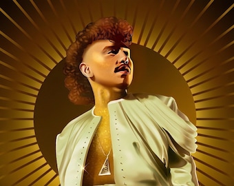 Josh Kiszka &quot;The Falling Sky&quot; Print