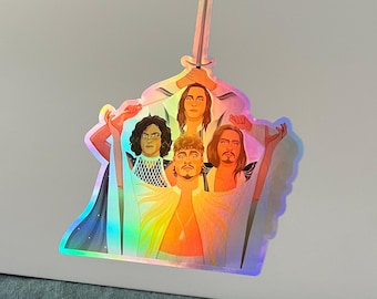 Greta Van Fleet Holographic Stickers