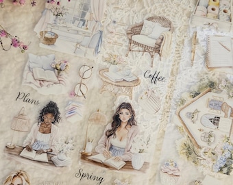 Spring Pastel Planning - PET-tape | Scrapbooken en dagboeken maken
