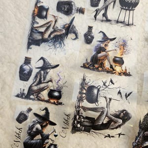 Brujas, LOOP, cinta para mascotas, 7 cm de ancho / Scrapbooking, tarjetas, Art Journaling, Bullet Journal, Junk Journal