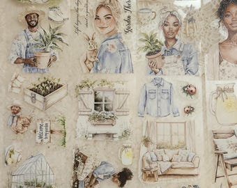 Gardening Theraphy - PET Tape | Scrapbooking & Journaling