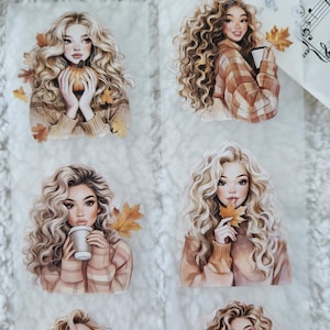 Boucles d'automne, boucle, 7 cm de large, encre Crystal |  Scrapbooking Création de cartes, création d'un journal artistique, carnet de bricolage en papier