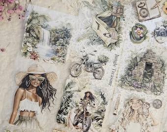 Jungle Treasure - PET-Band | Scrapbooking & Journaling